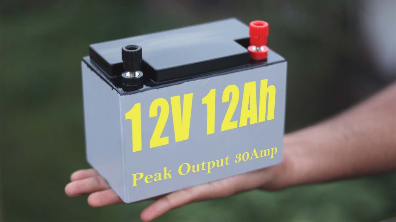 How To Make 12V 12Ah Lithium Battery Pack for Bikes & Multipurpose Power Solutions