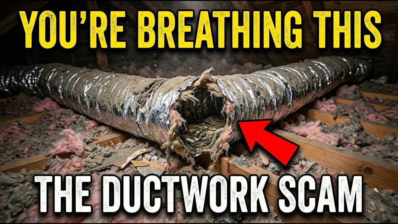 How Your Brand New HVAC System Is Poisoning Your Air (The Ductwork Scam)