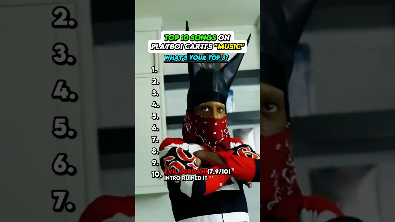 Top 10 Songs On Playboi Carti's 