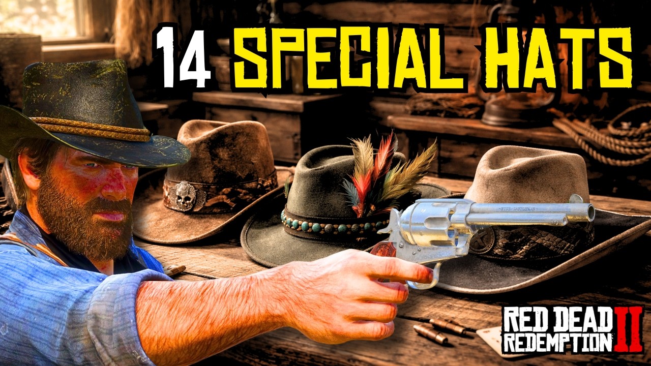 14 особых головных уборов от NPC, которые легко получить в RDR2
