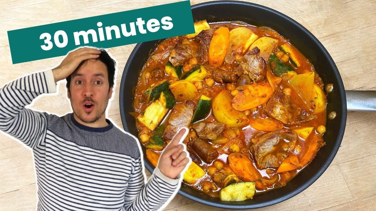 Couscous express en moins de 30 minutes ! Recette facile et rapide pour vous r&eacute;galer.