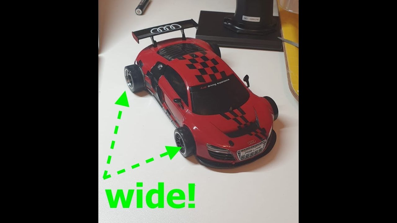 kyosho mini z ma030 awd evo converting to wide version mini RC car #kyosho #miniz