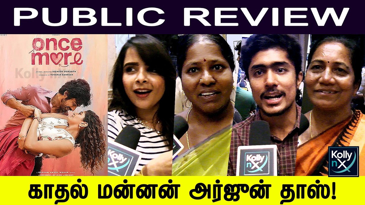 Once More - Public Review | Arjun Das | Aditi | Sona | Hesham Abdul Wahab | Vignesh Srikanth Yuvaraj