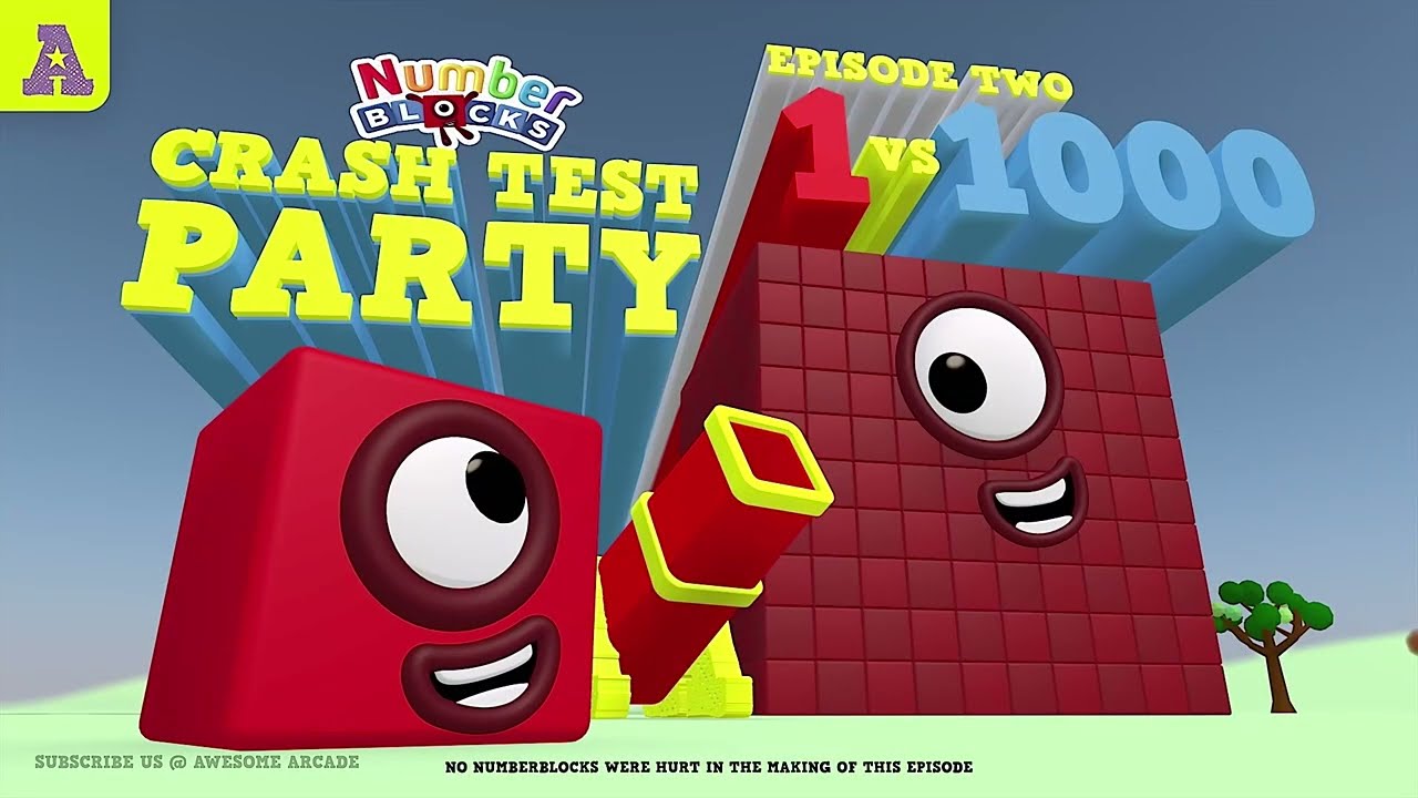The Ultimate NumberBlock Crash Test Party Compilation Pt.1