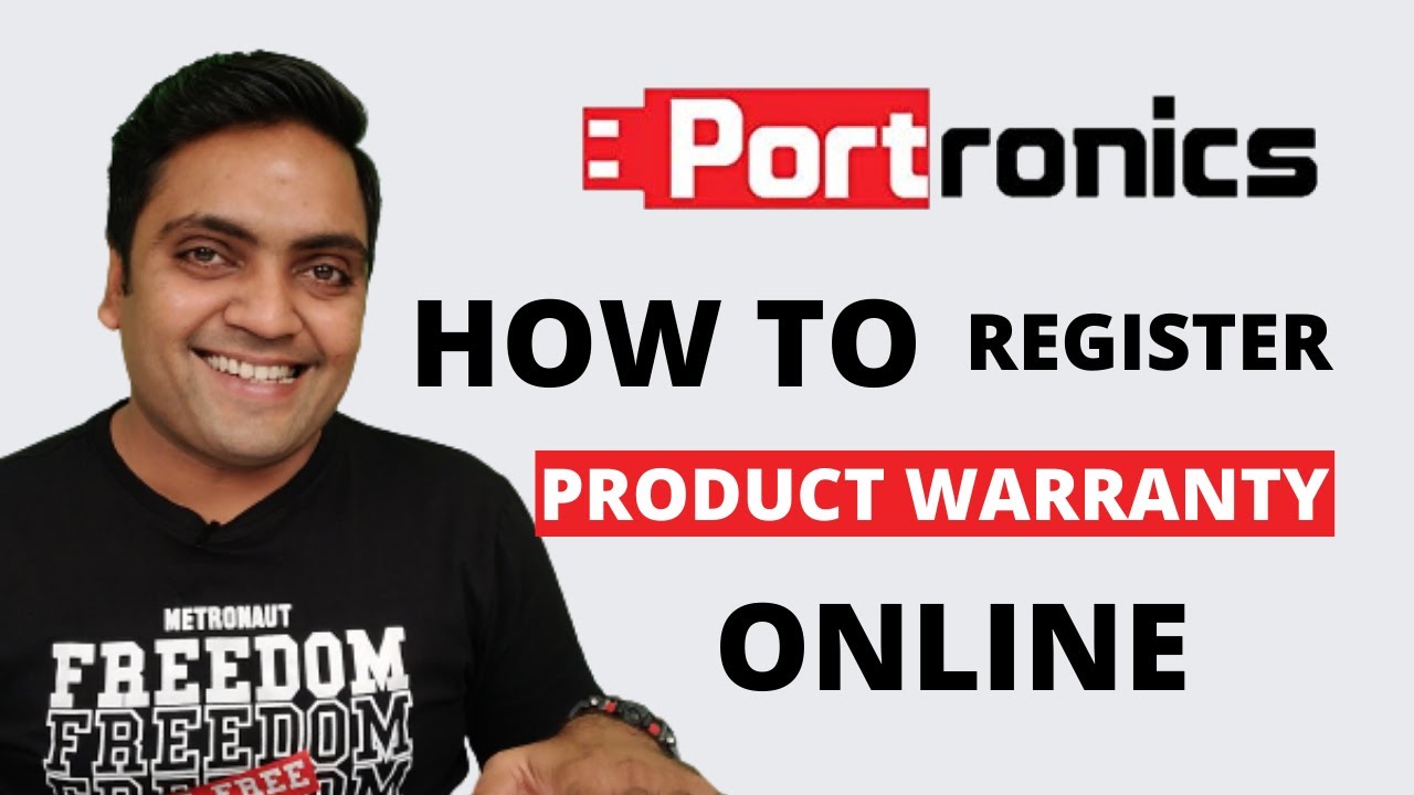 How to register your product warranty online | How to register Portronics Warranty Online