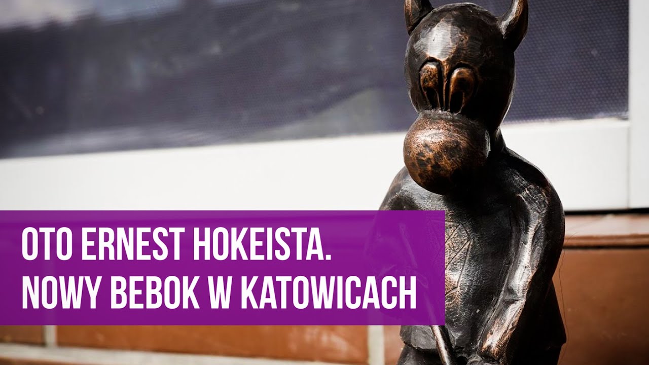 Nowy bebok w Katowicach - Ernest Hokeista