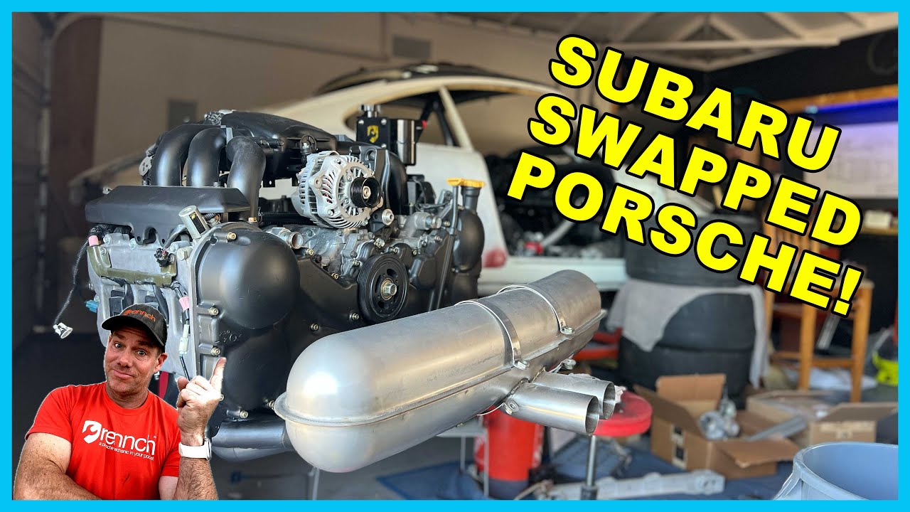 Porsche Engine Swap | 300 HP Subaru EZ30r into Vintage Porsche 911 | Prepping the Subaru H6!