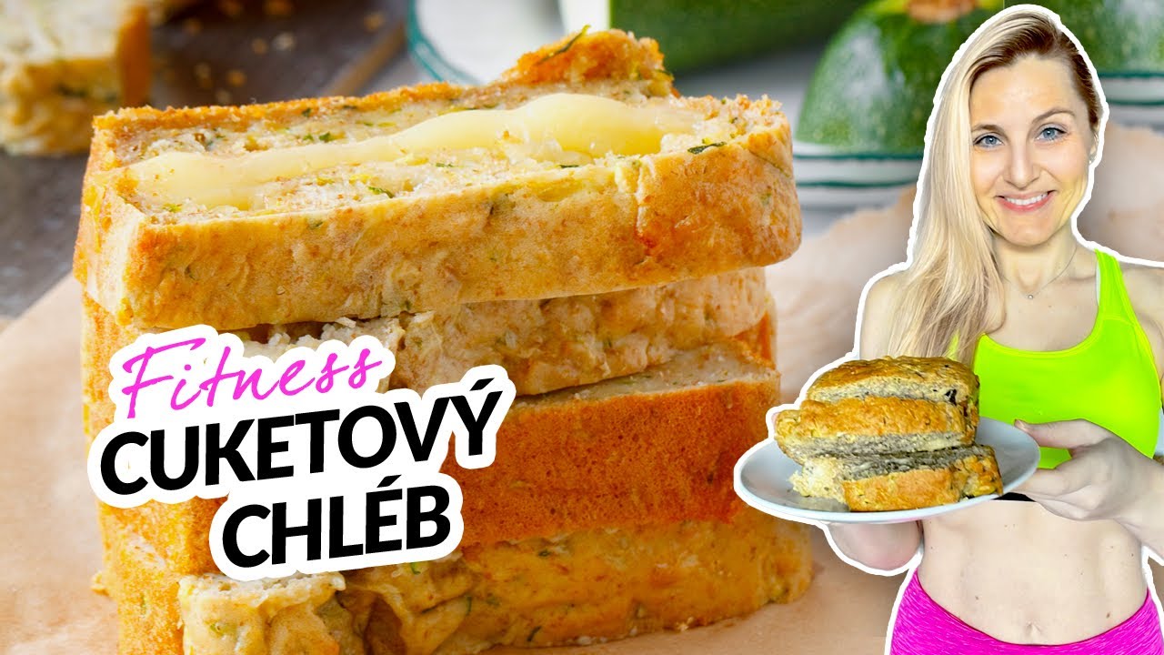 ZDRAVÝ CUKETOVÝ CHLÉB bez kynutí 💚 fitness recept nejen na hubnutí
