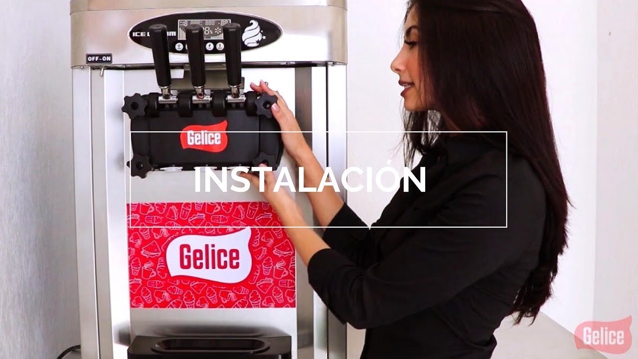 CLASICA PLUS | Instalación Maquina de Helado Suave Gelice