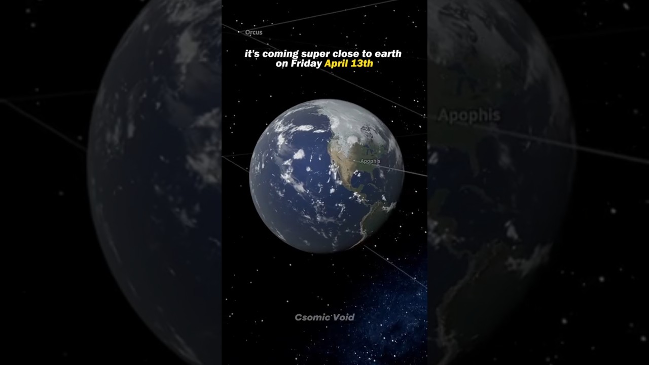 Co by było gdyby Apophis uderzył w Ziemię 😱 #kosmos #astronomia #wszechświat