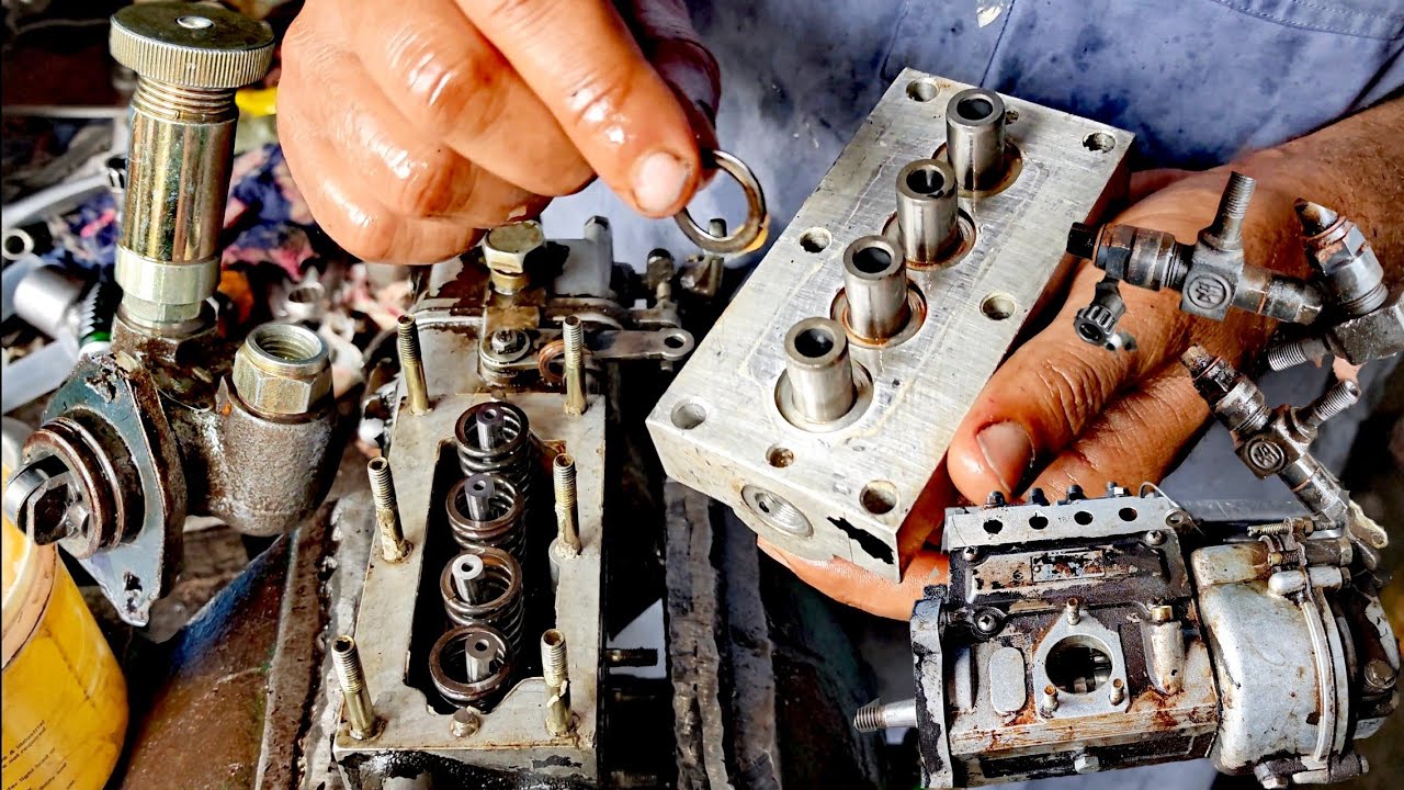 How to china 4 cylinder generator diesel pump repair - china 4 cylinder engine diesel pump rebuild 