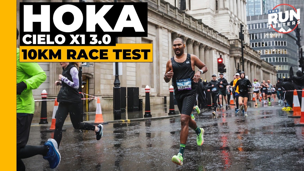 Тест Hoka Cielo X1 3.0 на дистанции 10 км: подходит ли карбоновая беговая обувь Hoka для дистанци...