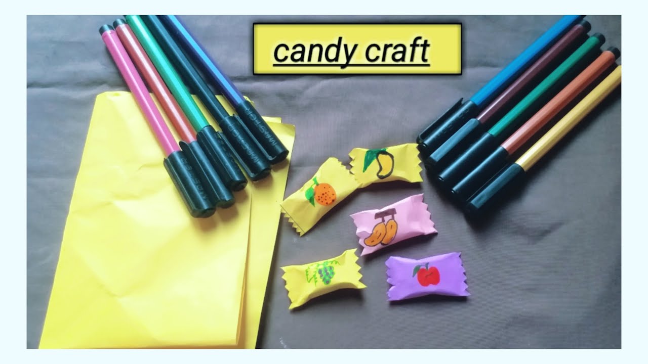 Diy super easy candy craft//Cute gift ideas for friends