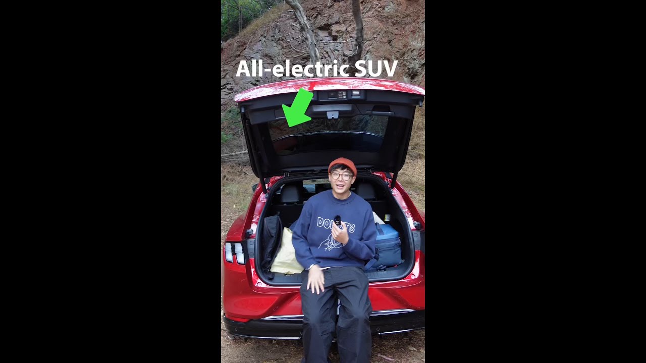 Camp in your Ford Mustang Mach-E&reg; SUV