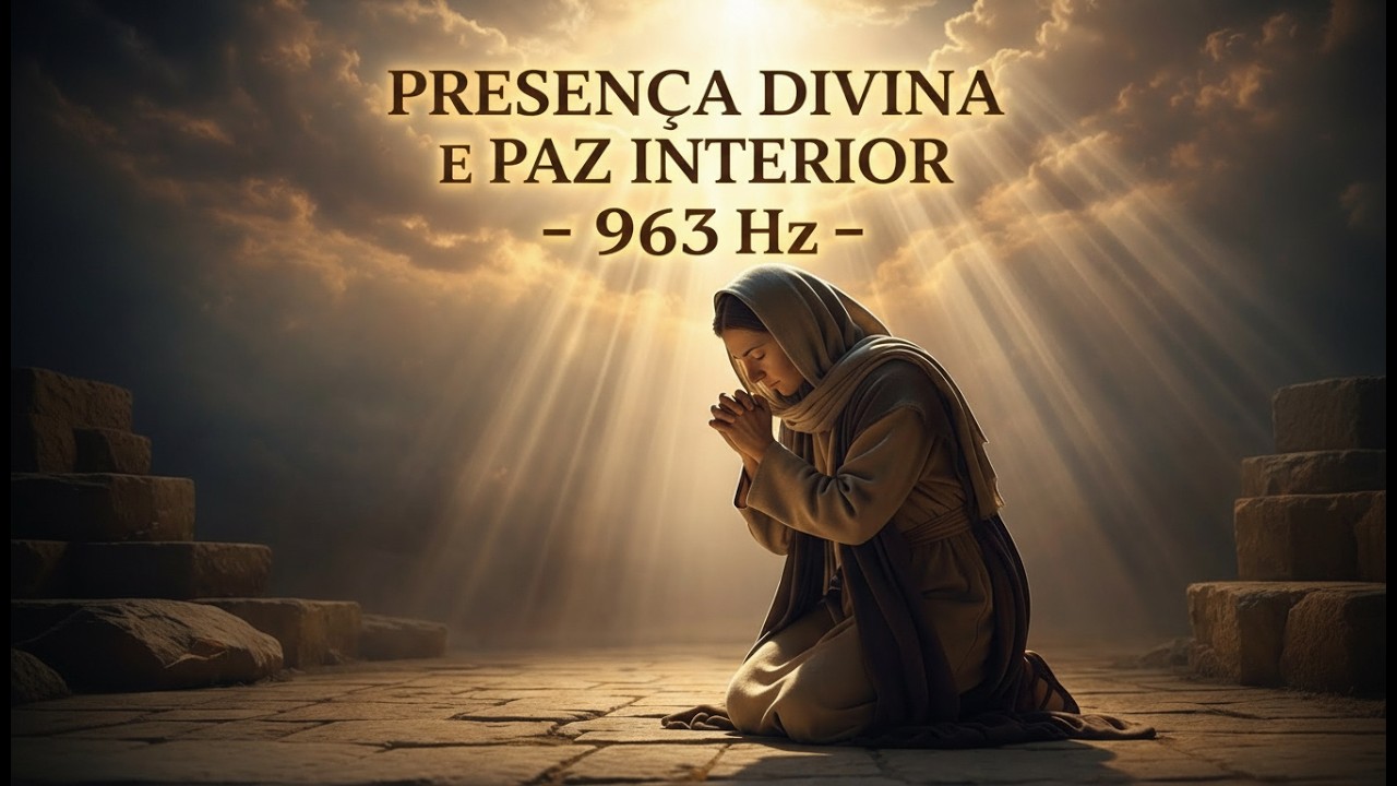 O Amor de Jesus Que Traz Paz e Cura Interior — 963 Hz