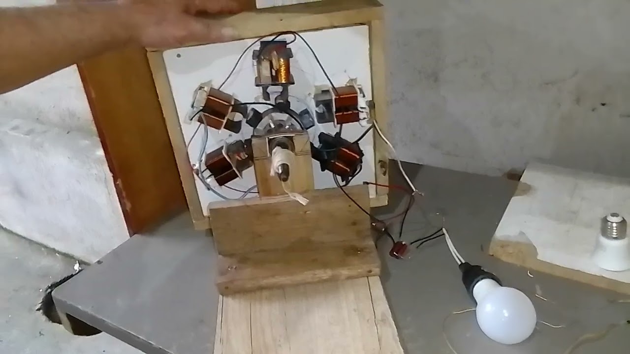 finalizando mini gerador