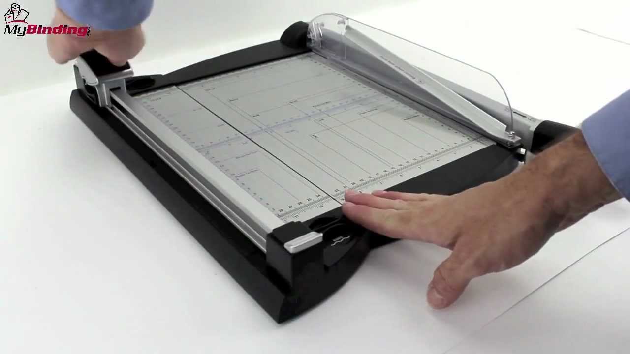 Purple Cows Personal 2 in 1 Paper Trimmer Demo