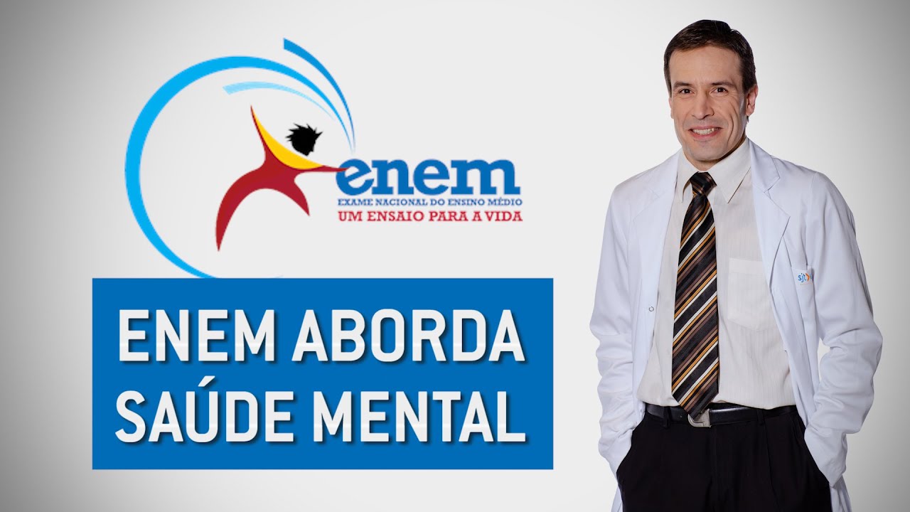 Enem 2021 - Saúde mental é tema da redação | Psiquiatra Fernando Fernandes