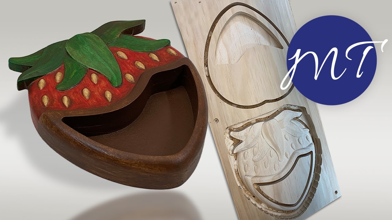 Making The Chocolate Dipped Strawberry Dish  | Michael Tyler's FREE CNC Project | Vectric