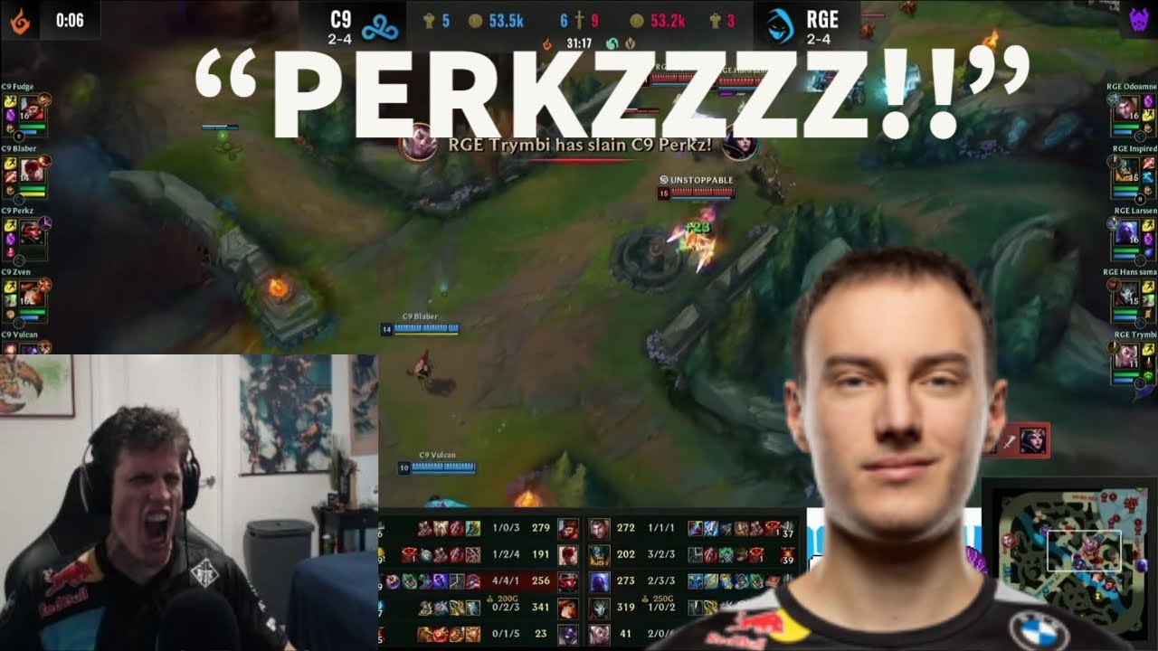 Captain Flowers RAGES As Perkz Runs It Down On LeBlanc!!