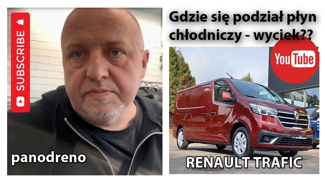 Gdzie się podział płyn chłodniczy??, wyciek płynu Renault Trafic