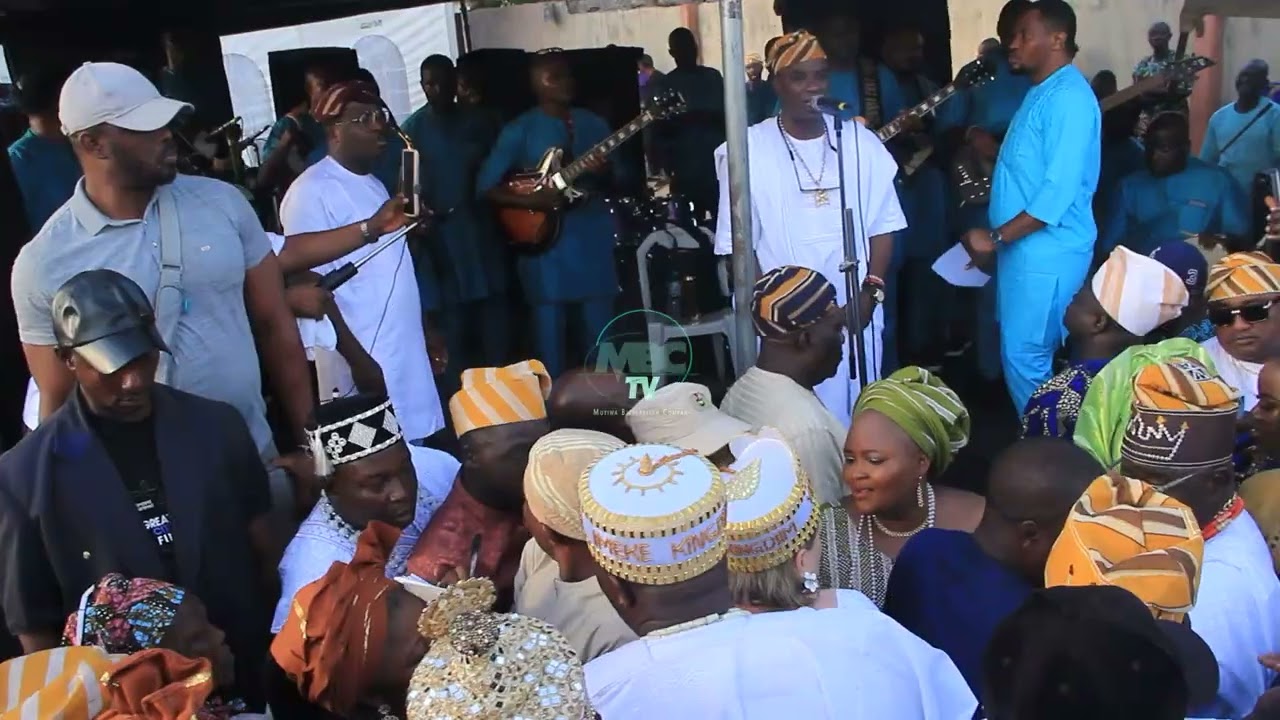 King wasiu ayinde marshall K1 the ultimate @onimeke s 10th coronation anniversary