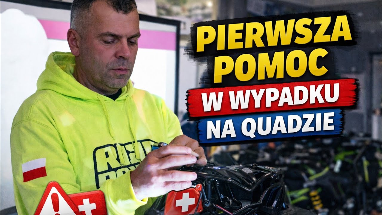 UDAŁEM SIĘ NA SZKOLENIE W POLARISIE.WYPADKI NA QUADZIE