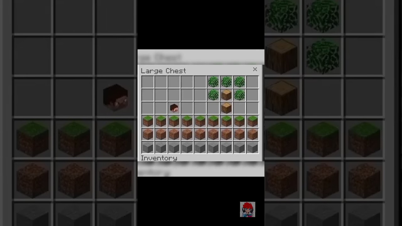 Playing Minecraft from a chest#minecraft#speedrun#ytshorts_#viral_