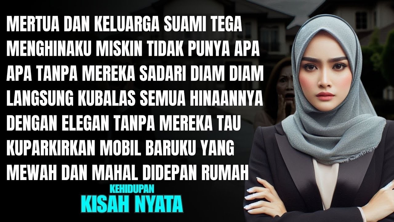 DIHINA MISKIN OLEH KELUARGA MERTUA KUBALAS DENGAN ELEGAN - KUPARKIRKAN MOBIL MEWAHKU DI DEPAN RUMAH