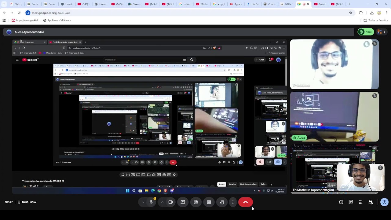 Transmissão ao vivo de WHAT !?