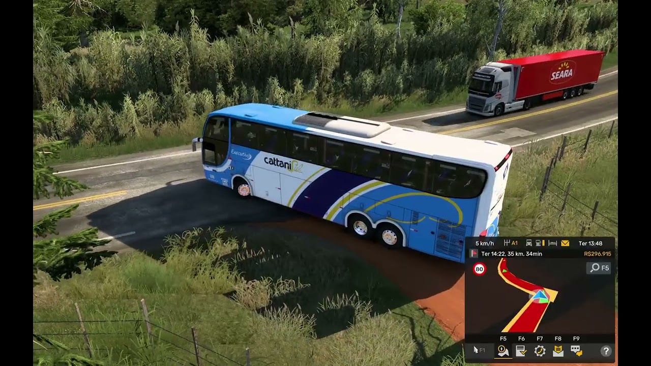 saindo da fazenda ate a rodoviaria. mapa minas gerais