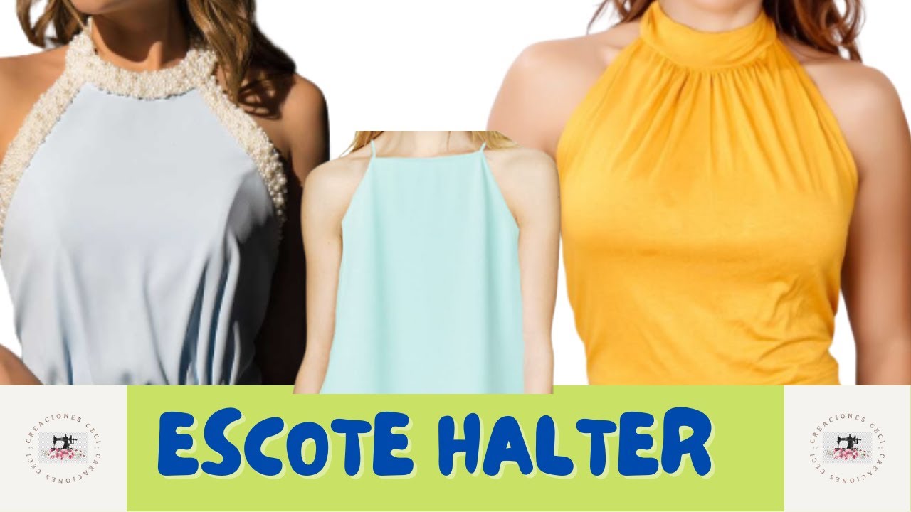 Escote Halter (PASO A PASO)