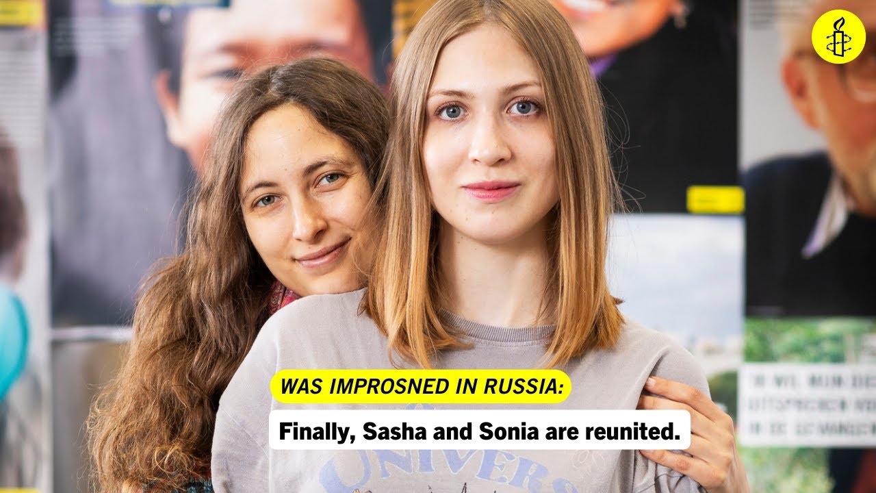 RUSSIA: Sasha is finally free!