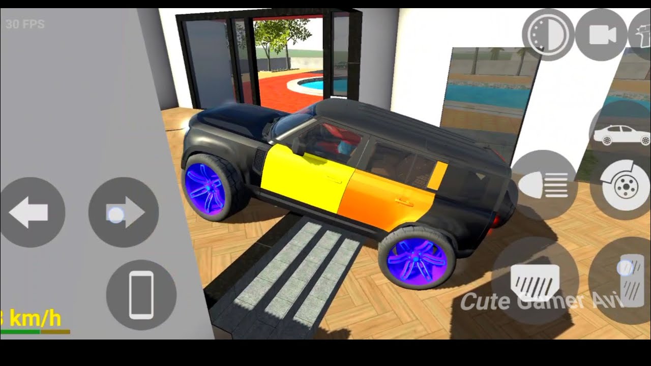 Modified Defender Car Game - Indian Bikes Driving 3D - Gari wala hai Car Games Gadi ki game video #9