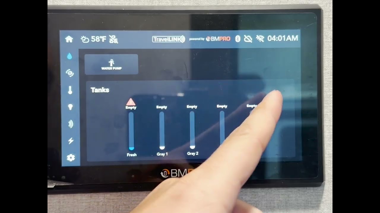 Navigate home screen 2026 BM Pro