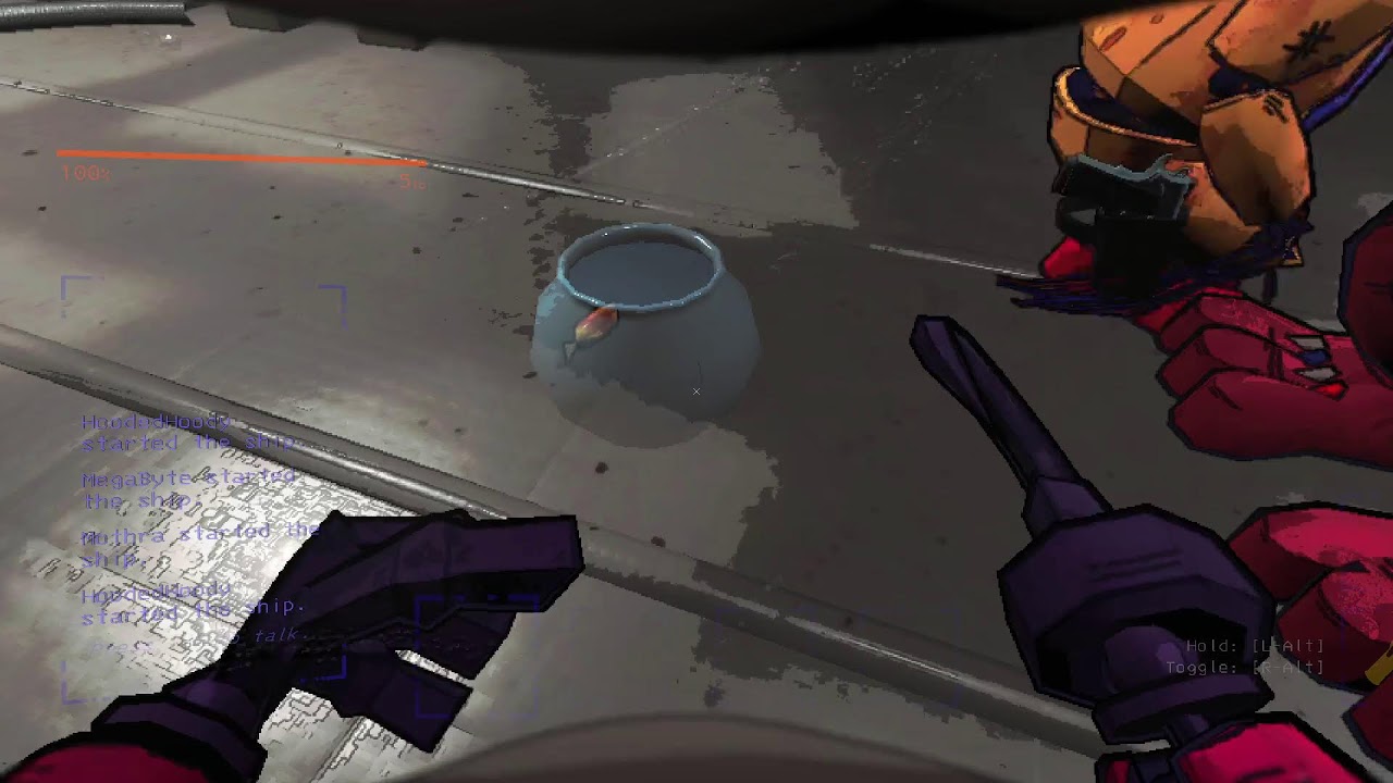 Playing Modded lethal company with Friends
