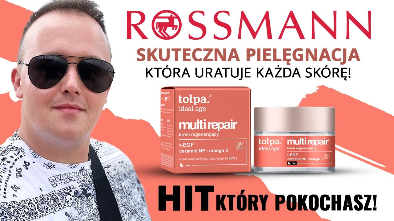 SKUTECZNY KREM DO TWARZY W ROSSMANN, KTÓRY DZIAŁA!