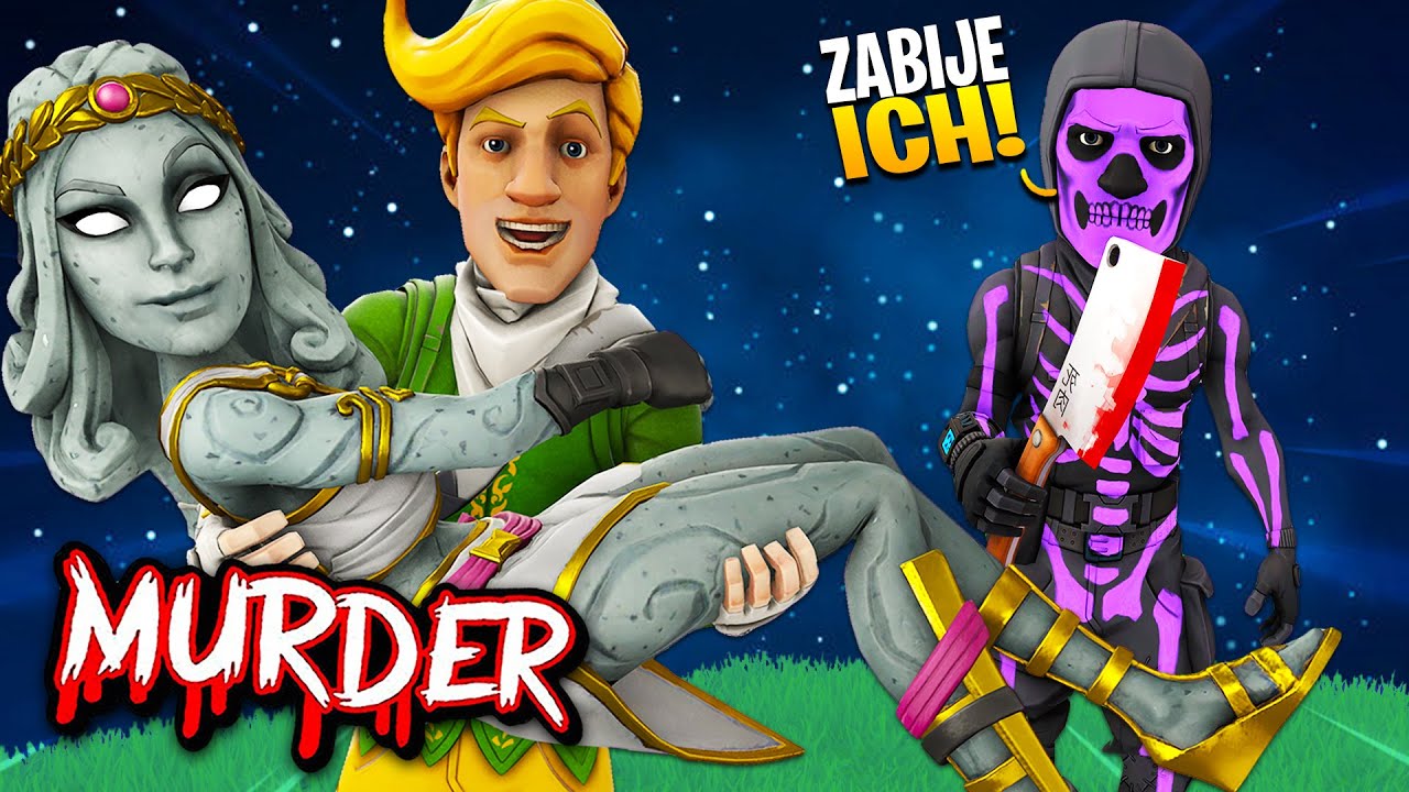 ZDRADA na MROCZNYM BASENIE w Fortnite ... (murder MYSTERY!)