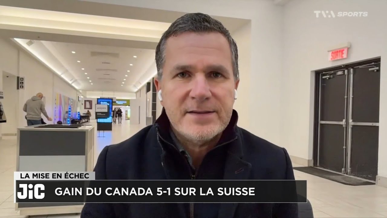 Le Canada encore dominant contre la Suisse aux Jeux