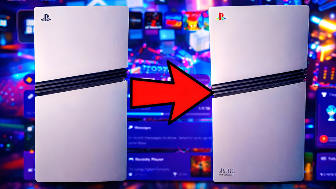 Я превратил свою PlayStation 5 Pro в юбилейную версию, выпущенную к 30-летию игры.