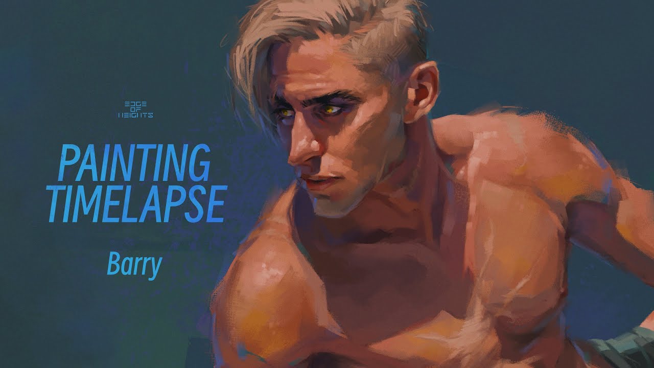 Edge of Heights - OC Barry - Painting Timelapse