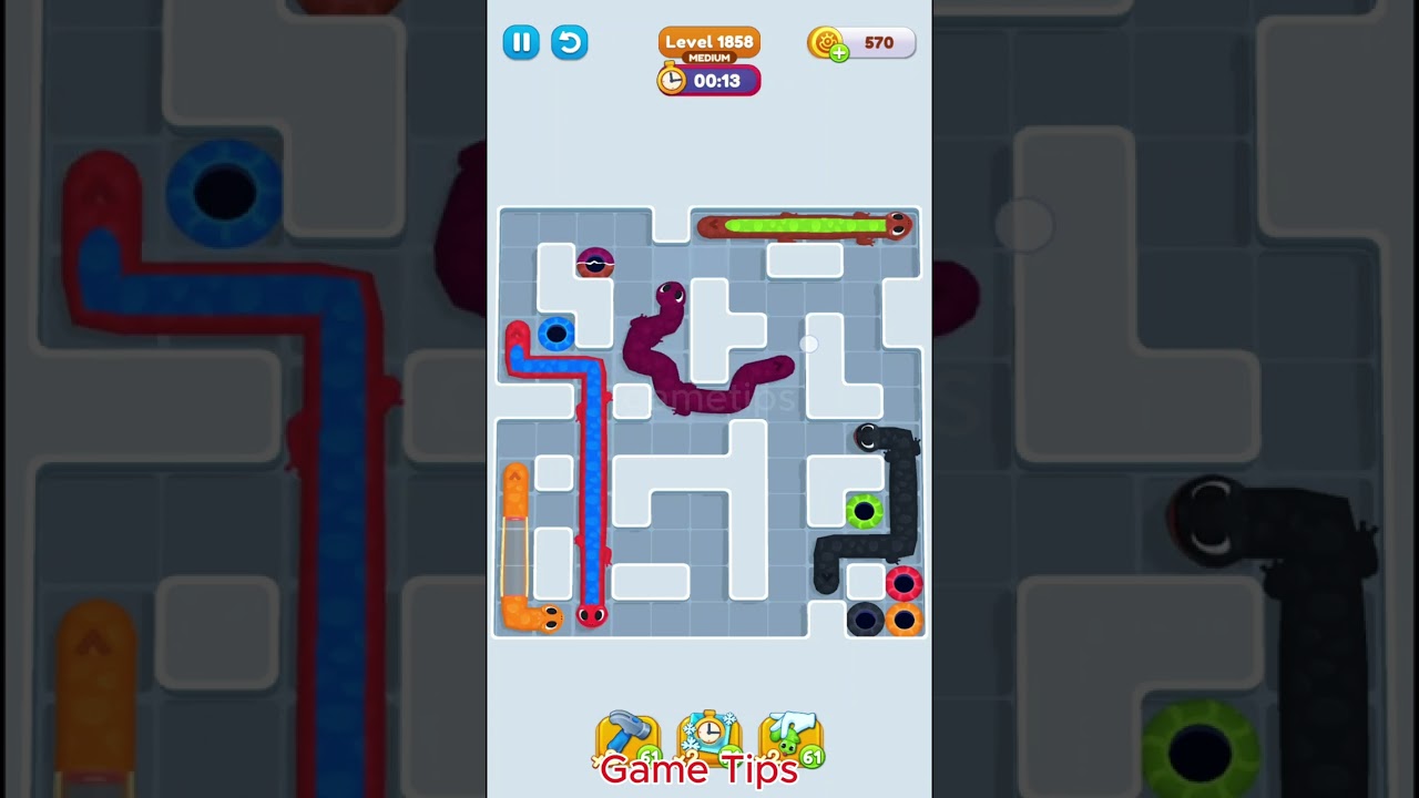 Gecko Out level 1858 Solution Walkthrough