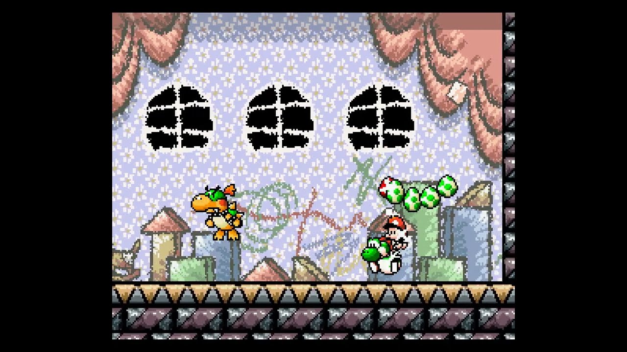 Super Mario World 2: Yoshi's Island - 6-8: King Bowser's Castle