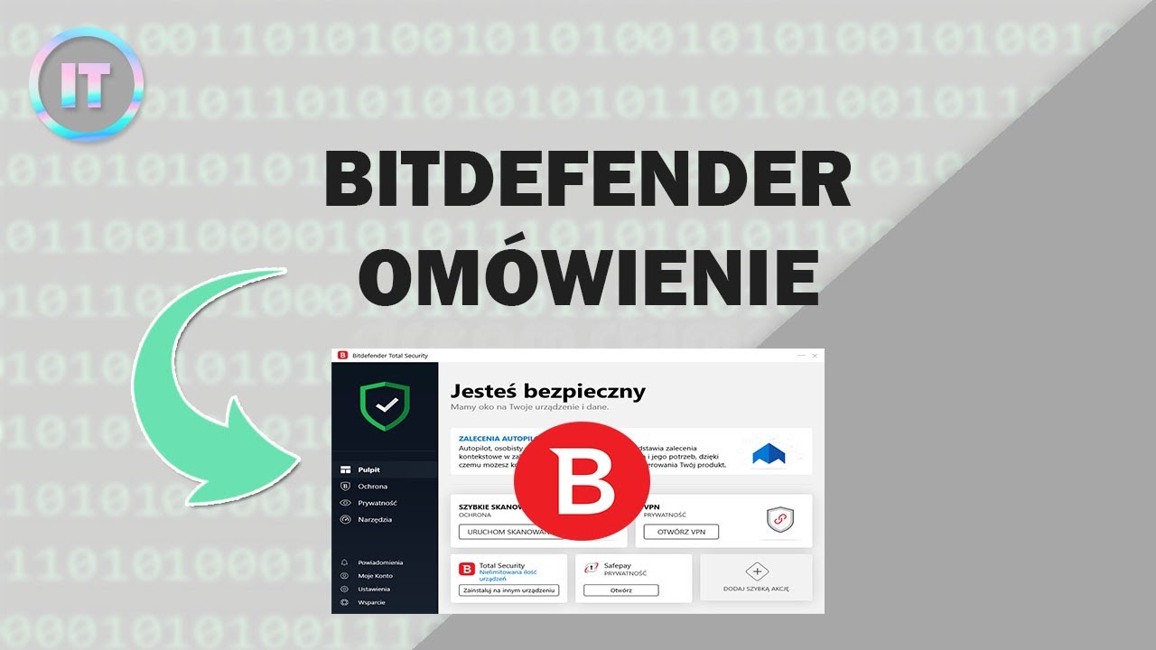 Bitdefender - om&oacute;wienie konfiguracji programu antywirusowego