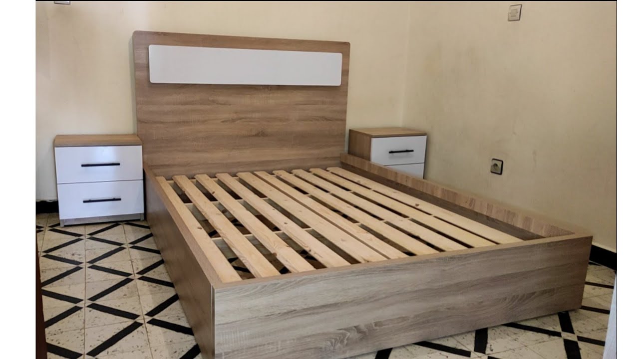 طريقة صنع سرير نوم من ال mdf