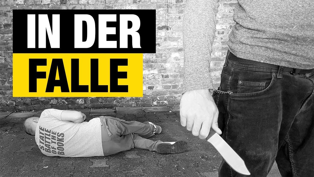 Messerabwehr: Wenn flüchten nicht möglich ist - Verteidigung gegen Messerstecher