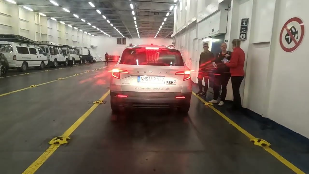 Day 6 catching a ferry to Iceland