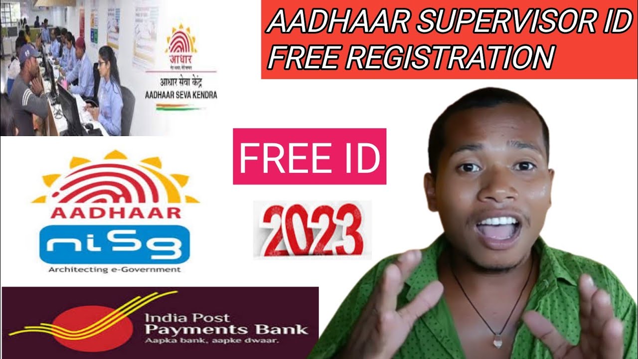Aadhaar Seva Kendra Registration IPPB | Aadhaar Center Apply With Nisg Protal