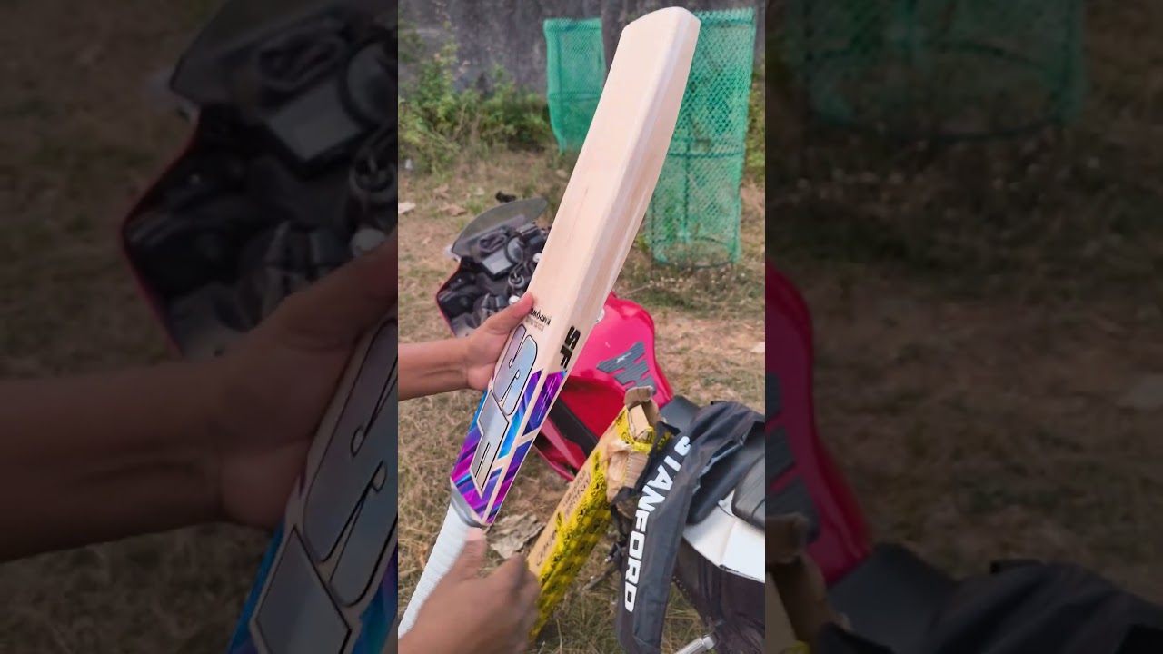 SF english willow bat unboxing #satisfying #satisfyingvideo