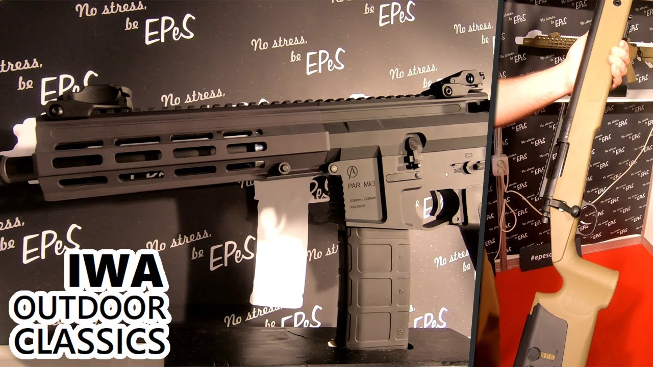 PRVNÍ EPES SNIPERKA A NOVÉ NADUPANÉ AEG! 🤩 EPeS Airsoft - IWA 2022 | AIRSOFT CZ